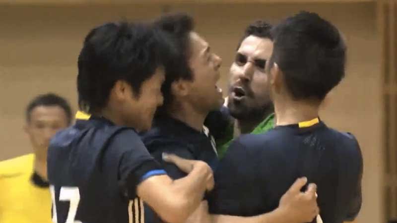 新生フットサル日本代表、強豪ウズベクと3−3ドロー